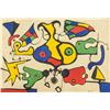 Image 1 : Joan Miro Spanish Surrealist Oil on Canvas