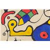 Image 3 : Joan Miro Spanish Surrealist Oil on Canvas