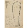 Image 1 : Amedeo Modigliani Italian Fauvist Graphite/Paper