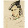 Image 1 : Marie Laurencin French Expressionist Watercolor