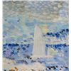 Image 5 : French Impressionist Oil on Paper Signed Signac