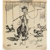 Image 1 : John T. McCutcheon American Pop Ink on Paper