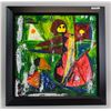 Image 2 : Asger Jorn Danish CoBrA Oil on Canvas Framed