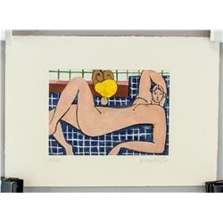 Henri Matisse French Fauvist Signed Litho 64/75