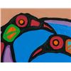 Image 3 : Norval Morrisseau 1932-2007 Canadian Acrylic 1977