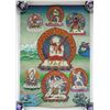 Image 2 : Print Tanka of Protective Deity on Canvas