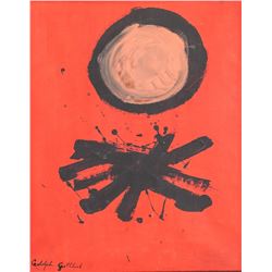 Adolph Gottlieb American Abstract Oil on Canvas