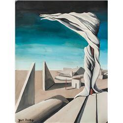 Yves Tanguy French Surrealist Gouache on Paper