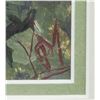 Image 4 : Artist Signed Russian Lake Oil on Paper Framed