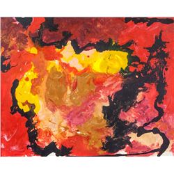 Helen Frankenthaler American Abstract Oil Canvas