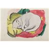 Image 1 : Franz Marc German Expressionist Watercolor Paper