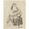 Image 1 : Fernando Botero Colombian Modern Pencil on Paper