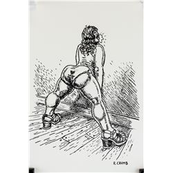 Robert Crumb American Pop Ink on Paper