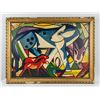 Image 2 : Franz Marc German Cubist Acrylic on Panel