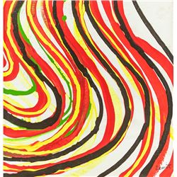 Sol LeWitt American Abstract Expressionist OOC