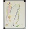 Image 14 : Three Abstract Color Pencil on Paper 2003 Signed