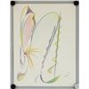 Image 14 : Three Abstract Color Pencil on Paper 2003 Signed