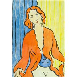 Henri Matisse French Fauvist Gouache on Paper