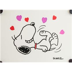 Charles Schulz US Pop Art Mixed Media Snoopy