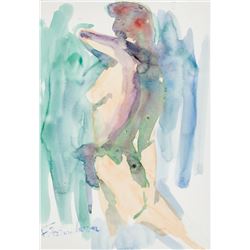 Fritz Brandtner Canadian Expressionism Watercolor