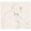 Image 7 : Mikhail Larionov Russian Rayonist Oil on Paper