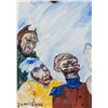 Image 1 : James Ensor Belgian Expressionist Gouache on Paper