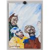 Image 2 : James Ensor Belgian Expressionist Gouache on Paper