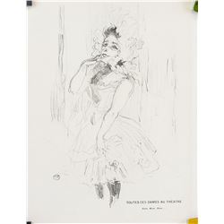 Henri Toulouse-Lautrec Lithograph on Paper