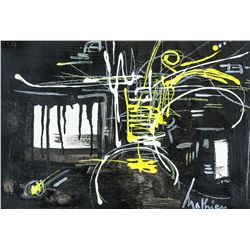 Georges Mathieu French Lyrical Abstraction OOC