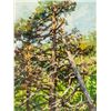 Image 1 : Artist Signed KPM Russian Oil on Paper Landscape