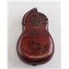 Image 6 : Chinese Double Gourd Ink Stone with Wood Case