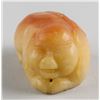 Image 2 : Chinese Fine Yellow Shoushan Stone Carved Pig