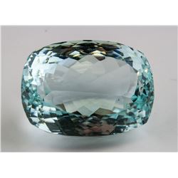 103.7 Ct Cushion Cut Aquamarine With Certificate