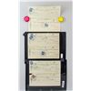 Image 1 : 1930s Canadian Alberta Cancelled Cheques 6PC