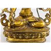 Image 3 : Chinese Ming Style Gilt Bronze Green Tara Statue