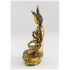 Image 5 : Chinese Ming Style Gilt Bronze Green Tara Statue