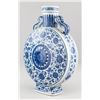 Image 4 : Chinese Blue & White Porcelain Moon Flask Qianlong