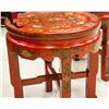 Image 12 : 19/20th Century Chinese Red Lacquer Furniture Set