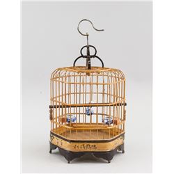 Chinese Bamboo Bird Cage