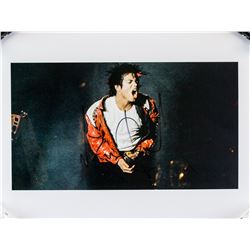 Michael Jackson Autographed Photograph JSA Letter