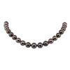 Image 1 : 2.98 ctw Ruby, Diamond and Tahitian Pearl Necklace - 14KT Yellow Gold