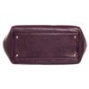 Image 7 : Coach Purple Pebbled Leather Small Satchel Handbag