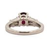 Image 3 : 2.50 ctw Ruby and Diamond Ring - Platinum