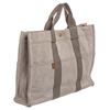 Image 2 : Hermes Light Gray Canvas Fourre Tout MM Tote Bag