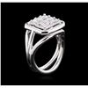 Image 3 : 0.77 ctw Diamond Ring - 14KT White Gold