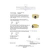 Image 5 : 1 ctw Diamond And Blue Sapphire Ring - 14KT Yellow Gold