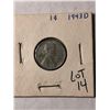 Image 1 : 1943 D WWII Steel Wheat Penny in Nice Condition