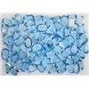 Image 1 : Bag of 5 BLUE TOPAZ GEMSTONES that came out of Safe Box Assorted Carat Weights