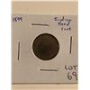 Image 1 : 1899 Indian Head Penny Nice Early US Cent Coin
