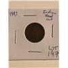 Image 1 : 1897 Indian Head Penny Nice Early US Coin